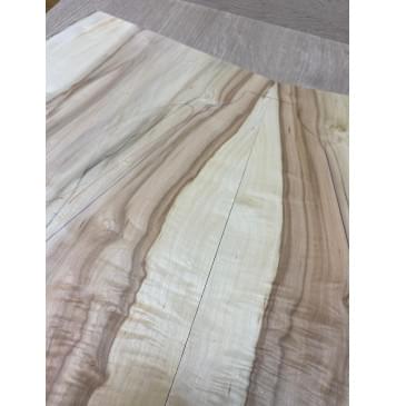 Клён Американский Волнистый заготовка на топ Смешанный А Волна А 13х240х600-565 мм (2шт. книжкой)-10