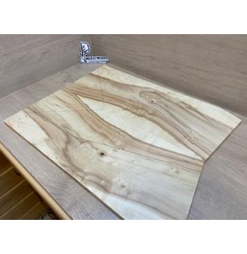 Клён Американский Волнистый заготовка на топ Смешанный А Волна А 13х240х600-565 мм (2шт. книжкой)-11