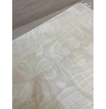 Берёза Пламенная заготовка на топ (шлифованный) Смешанный ААА Волна АА 4х270-210х600-535 мм - 2шт (книжкой) АКЦИЯ-6