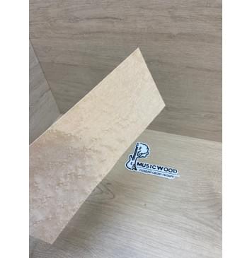 Клён Птичий Глаз заготовка накладки на головку грифа Смешанный ААА 0.6х113-95х235 мм-1