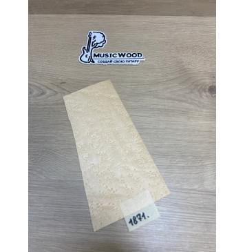 Клён Птичий Глаз заготовка накладки на головку грифа Смешанный ААА 0.6х120-95х230 мм-0