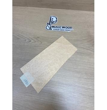 Клён Птичий Глаз заготовка накладки на головку грифа Смешанный ААА 0.6х120-95х230 мм-1