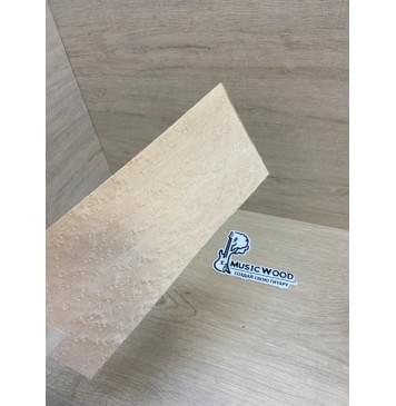 Клён Птичий Глаз заготовка накладки на головку грифа Смешанный ААА 0.6х120-95х230 мм-2