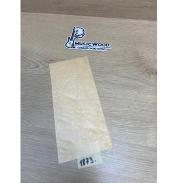 Клён Птичий Глаз заготовка накладки на головку грифа Смешанный ААА 0.6х108х240 мм-0