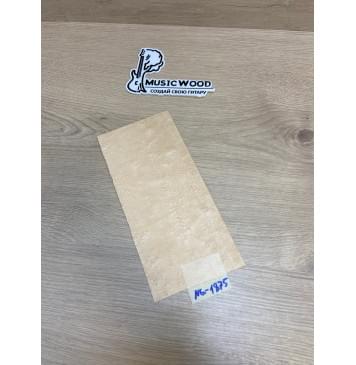 Клён Птичий Глаз заготовка накладки на головку грифа Смешанный ААА 0.6х109х230 мм-0