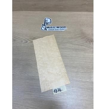 Клён Птичий Глаз заготовка накладки на головку грифа Смешанный ААА 0.6х107х230 мм-0