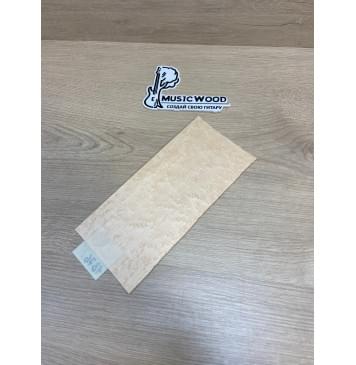 Клён Птичий Глаз заготовка накладки на головку грифа Смешанный ААА 0.6х107х230 мм-1