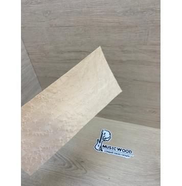 Клён Птичий Глаз заготовка накладки на головку грифа Смешанный ААА 0.6х107х230 мм-2