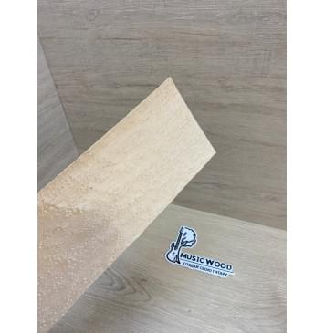 Клён Птичий Глаз заготовка накладки на головку грифа Смешанный ААА 0.6х109х270 мм-2