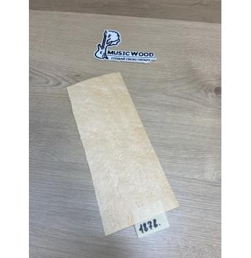 Клён Птичий Глаз заготовка накладки на головку грифа Смешанный ААА 0.6х114х270 мм-0