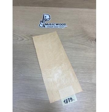 Клён Птичий Глаз заготовка накладки на головку грифа Смешанный ААА 0.6х110х265 мм-0