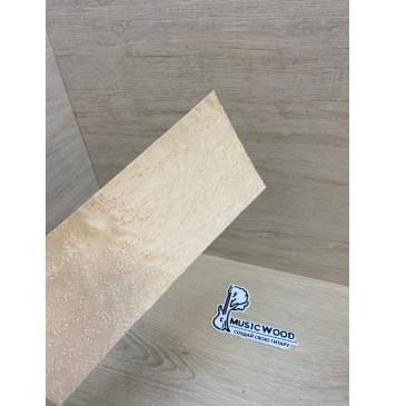 Клён Птичий Глаз заготовка накладки на головку грифа Смешанный ААА 0.6х113х270 мм-2