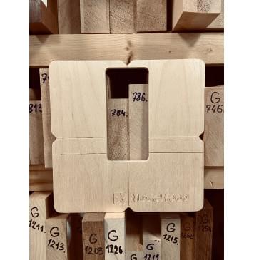 Schaller Tremolo, комплект шаблонов для фрезерования тремоло -7