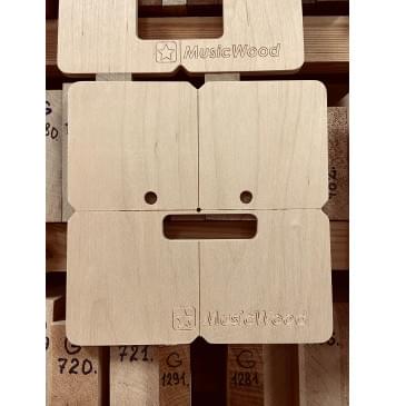 Schaller Tremolo, комплект шаблонов для фрезерования тремоло -6