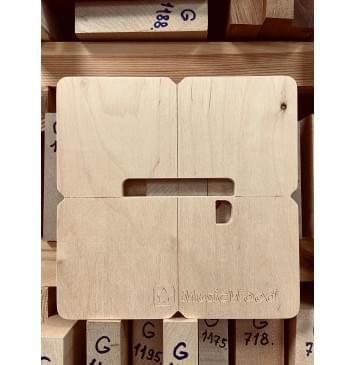 Schaller Tremolo, комплект шаблонов для фрезерования тремоло -5