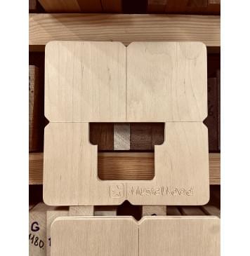 Schaller Tremolo, комплект шаблонов для фрезерования тремоло -3