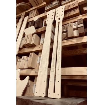 Gibson Les Paul 1959, крепление грифа на болтах (Bolt-on neck) - шаблоны гитары-6