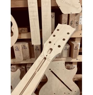 Gibson Les Paul 1959, крепление грифа на болтах (Bolt-on neck) - шаблоны гитары-7