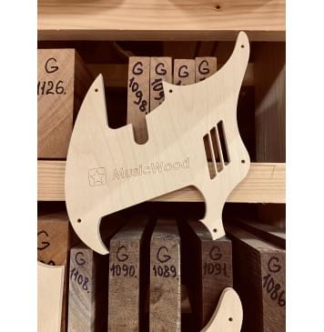 Dingwall NG 4 string, 24 лада, 34-36.25", Dingwall individual string bridge units, полный комплект для фрезеровки гитары, фанера 8мм-6