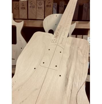 Traveler Guitar LTD EC-1, 22 Frets, 24.75", Tune-O-Matic Paxphil BM005-CR, полный комплект для фрезеровки гитары, фанера 8мм Traveler Guitar LTD EC-1, 22 Frets, 24.75", Tune-O-Matic Paxphil BM005-CR, полный комплект для фрезеровки гитары, фанера 8мм-9