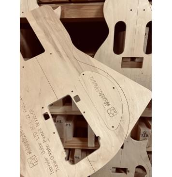Traveler Guitar LTD EC-1, 22 Frets, 24.75", Tune-O-Matic Paxphil BM005-CR, полный комплект для фрезеровки гитары, фанера 8мм Traveler Guitar LTD EC-1, 22 Frets, 24.75", Tune-O-Matic Paxphil BM005-CR, полный комплект для фрезеровки гитары, фанера 8мм-11