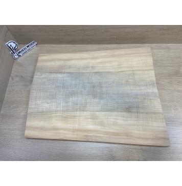 Клён Американский Волнистый заготовка на топ Радиал АА Волна ААА 25х226-196х545 мм (2 шт книжкой)-7