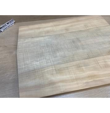 Клён Американский Волнистый заготовка на топ Радиал АА Волна ААА 25х226-196х545 мм (2 шт книжкой)-9