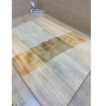 Клён Американский Волнистый заготовка на топ Радиал АА Волна ААА 25х226-196х545 мм (2 шт книжкой)-14