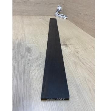 Эбен Чёрный заготовка накладки для бас-гитары Смешанный АА 7.5(6.5)х66-55х695 мм-2