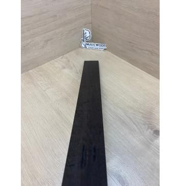 Эбен Чёрный заготовка накладки для бас-гитары Смешанный АА 7.5(6.5)х66-55х695 мм-5