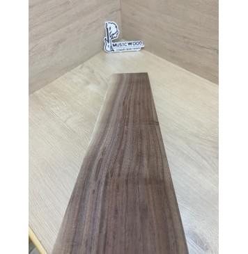 Орех Американский Заболонь заготовка накладки для электрогитары Радиал А 9.4х109х600 мм-4