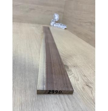 Орех Американский Заболонь заготовка накладки для электрогитары Радиал А 10х67-47х515 мм-2