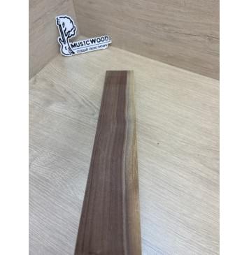 Орех Американский Заболонь заготовка накладки для электрогитары Радиал А 10х67-47х515 мм-4