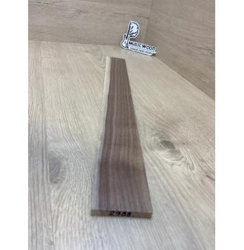 Орех Американский Заболонь заготовка накладки для электрогитары Радиал А 10х63-56х490 мм-3