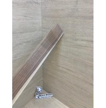 Орех Американский Заболонь заготовка накладки для электрогитары Радиал А 10х63-56х490 мм-9