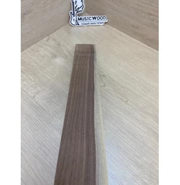 Орех Американский Заболонь заготовка накладки для электрогитары Радиал А 10х63-56х490 мм-4