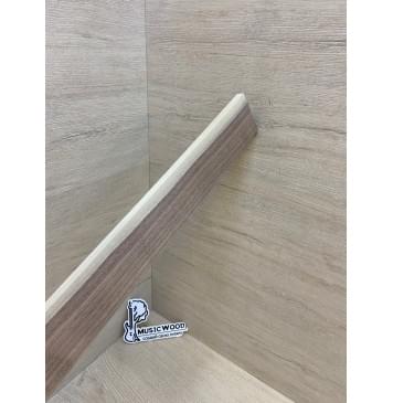 Орех Американский Заболонь заготовка накладки для электрогитары Радиал А 10х63-56х490 мм-11