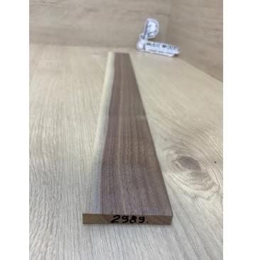 Орех Американский Заболонь заготовка накладки для электрогитары Радиал А 10х63-56х490 мм-1