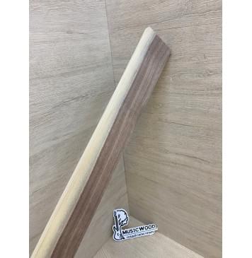 Орех Американский Заболонь заготовка накладки для электрогитары Радиал А 10х63-56х490 мм-4