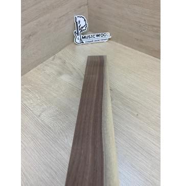 Орех Американский Заболонь заготовка накладки для электрогитары Радиал А 10х63-56х490 мм-9