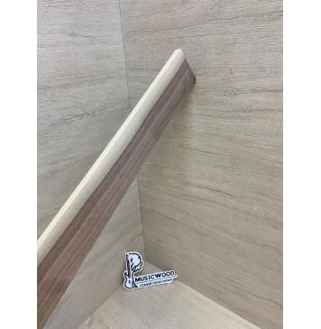 Орех Американский Заболонь заготовка накладки для электрогитары Радиал А 10х63-56х490 мм-13