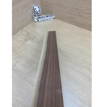 Орех Американский Заболонь заготовка накладки для электрогитары Радиал А 10х63-56х490 мм-6