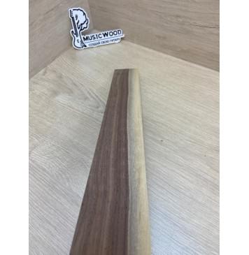 Орех Американский Заболонь заготовка накладки для электрогитары Радиал А 10х63-56х490 мм-5