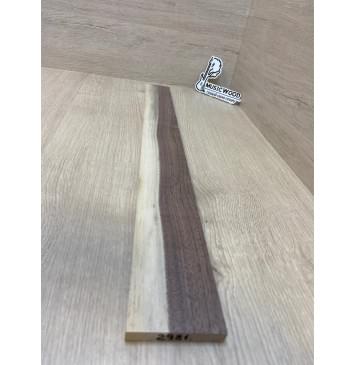 Орех Американский Заболонь заготовка накладки для электрогитары Радиал А 11х73-58х615 мм-3