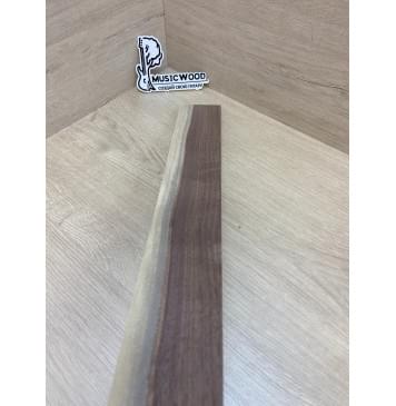 Орех Американский Заболонь заготовка накладки для электрогитары Радиал А 11х73-58х615 мм-5