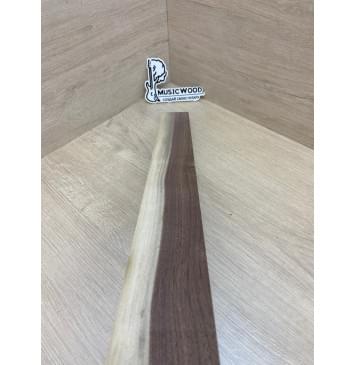 Орех Американский Заболонь заготовка накладки для электрогитары Радиал А 11х73-58х615 мм-7