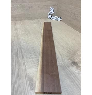 Орех Американский Заболонь заготовка накладки для электрогитары Радиал А 10х68-64х515 мм-3