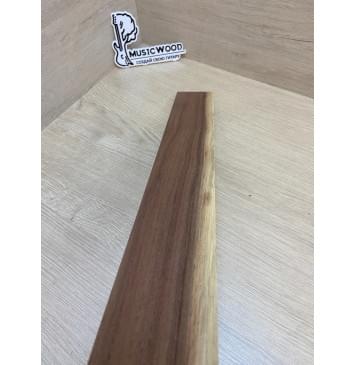 Орех Американский Заболонь заготовка накладки для электрогитары Радиал А 10х68-64х515 мм-8