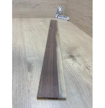 Орех Американский Заболонь заготовка накладки для электрогитары Радиал А 10х70-55х610 мм-2