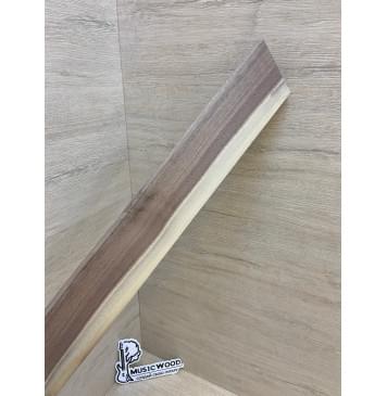 Орех Американский Заболонь заготовка накладки для электрогитары Радиал А 10х70-55х610 мм-6